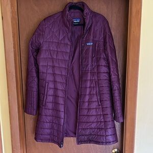 Patagonia Women's Burgundy Puffer Jacket